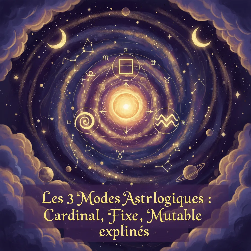 Les 3 Modes Astrologiques : Cardinal, Fixe, Mutable expliqués