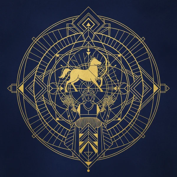 Sagittaire et Vierge